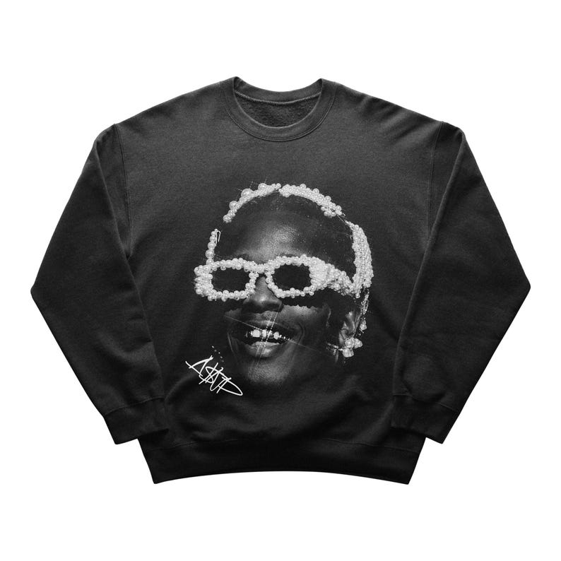 Asap Rocky, Asap Graphic Sweatshirt, Rocky Merch, Rap Shirt, Vintage, Unisex Gift, Concert