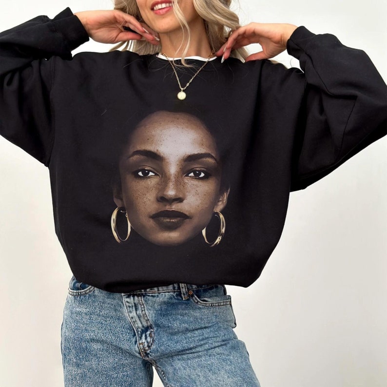 Sade Sweatshirt Retro Sade Music Graphic Shirt