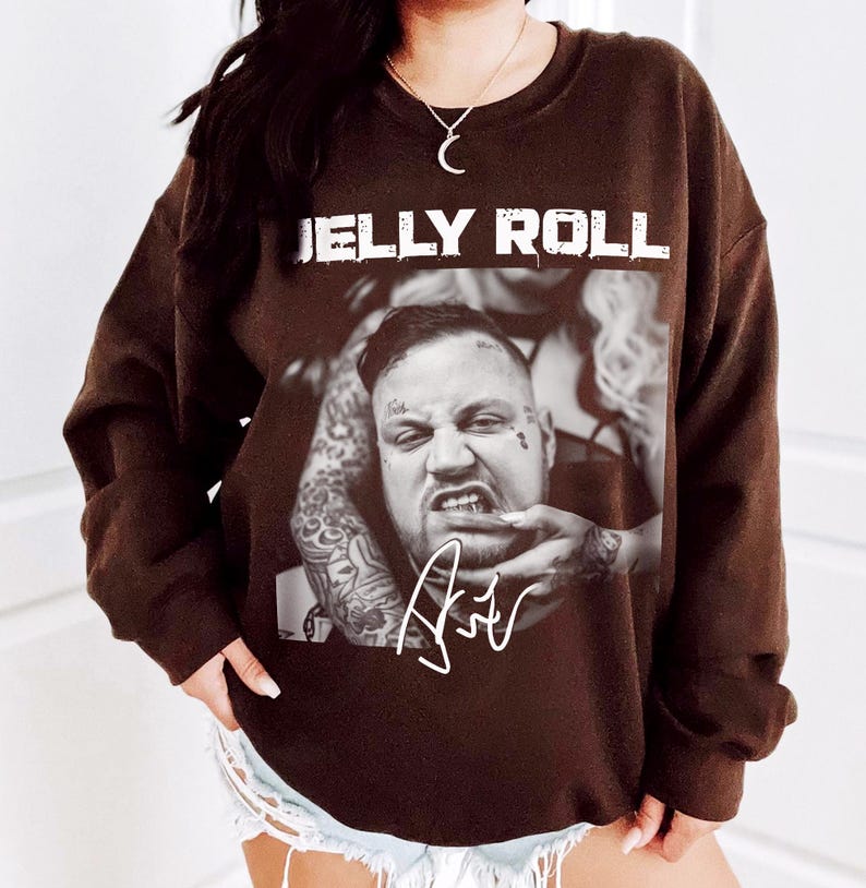 Jelly Roll Sweatshirt Vintage Jelly Roll Rapper Shirt