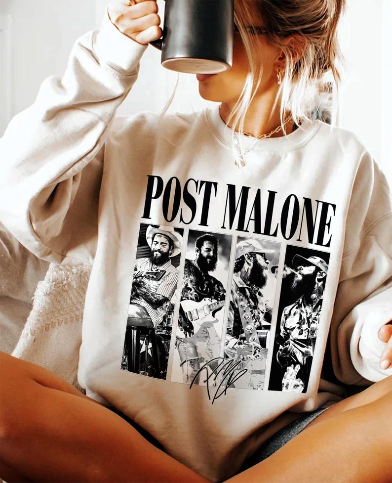 Posty Sweatshirt Retro Cowboy Post Shirt