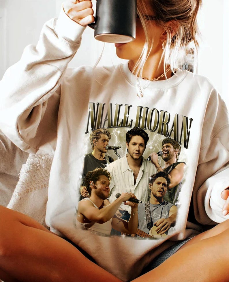 Niall Horan Sweatshirt Retro Niall Horan The Show Sweatshirt