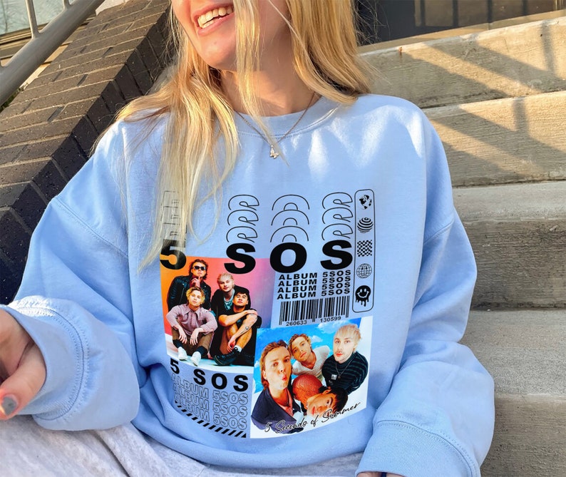 5Sos Sweatshirt, 5 Seconds Of Summer Shirt, Tour Shirt, The 5Sos Show Merch, 5 Seconds Of Summer T-Shirt