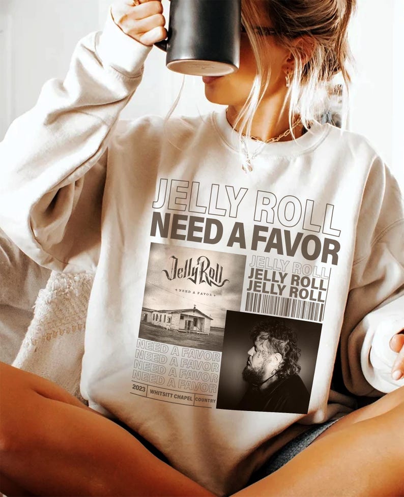 Jelly Roll Sweatshirt Retro Jelly Roll Somebody Save Me From Myself Shirt