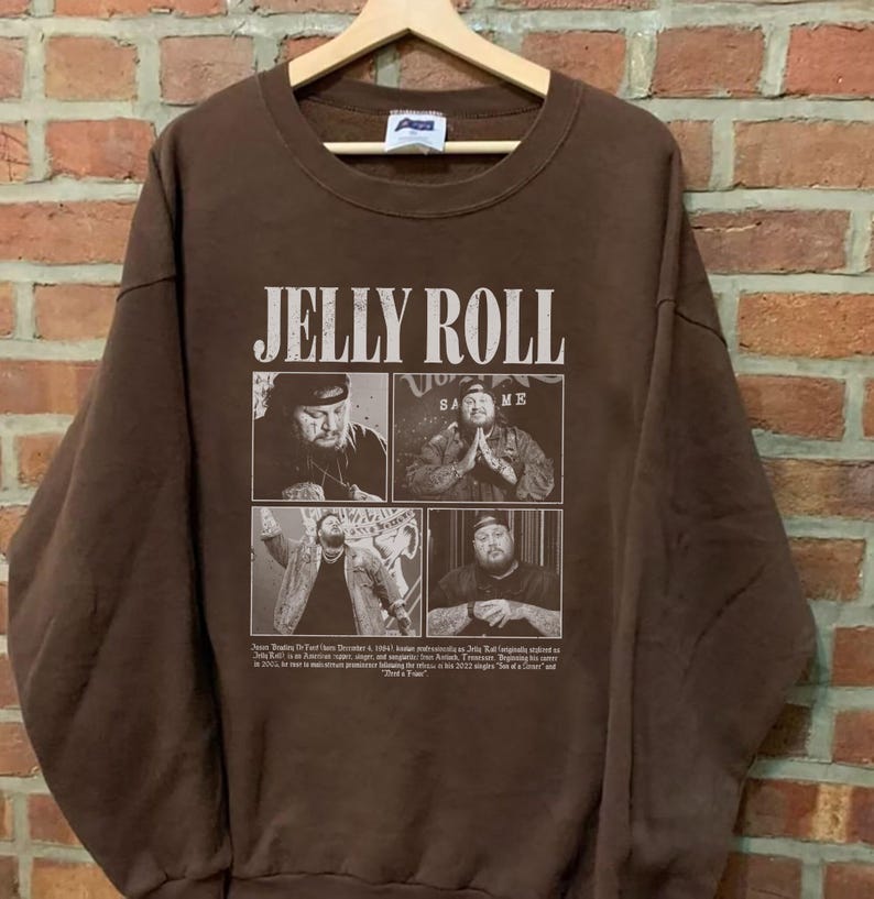 Comfort Color Jelly Roll The Beautifully Broken Tour Tee Jelly Roll Concert Shirt