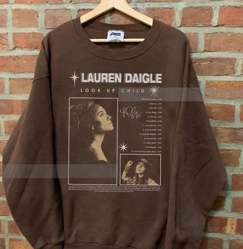 Lauren Daigle Look Up Child Shirt The Kaleidoscope Tour Shirt