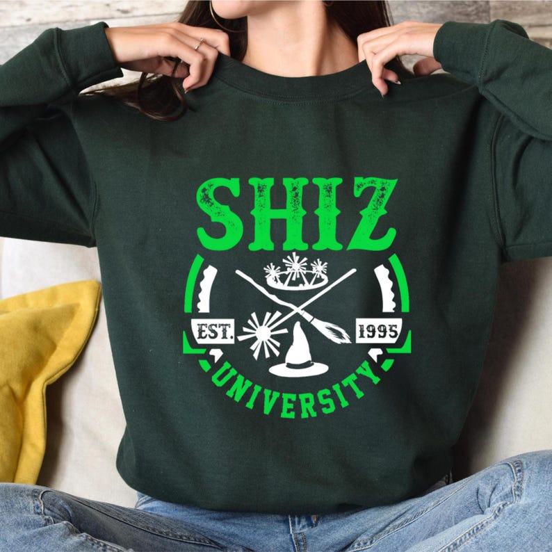 Shiz University College Sweatshirt Wicked The Musical Movie
