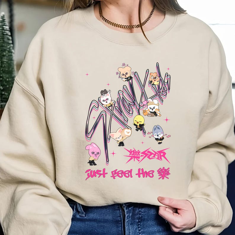 Stray Kids Album Sweatshirt Stray Kids Member Group Shirt