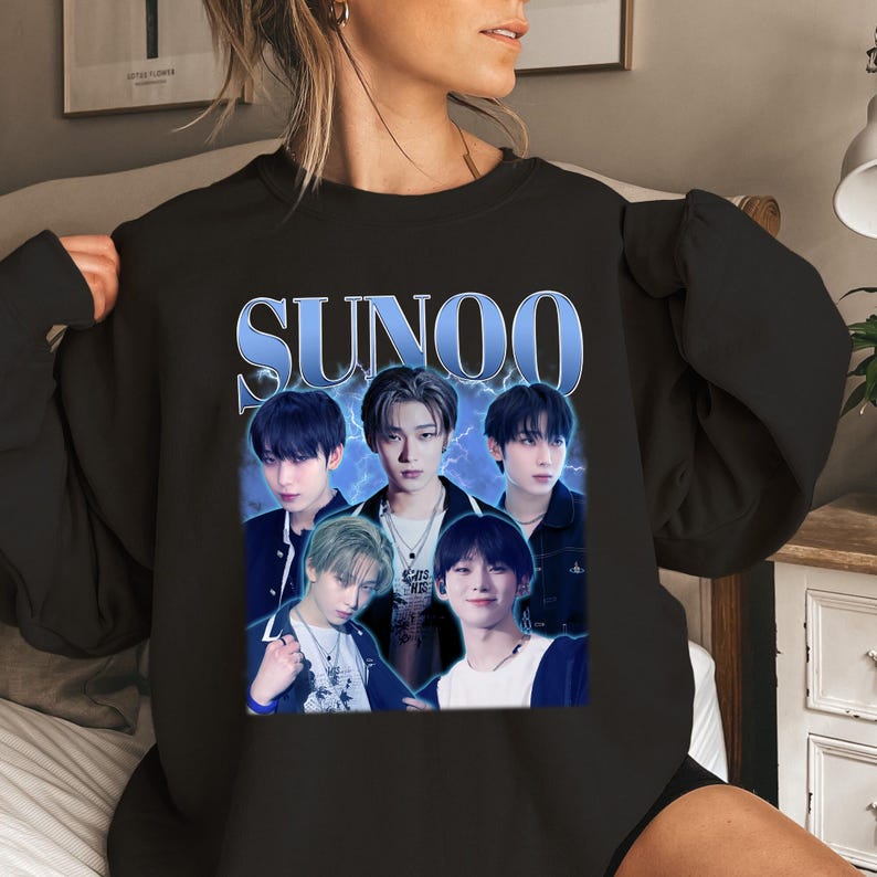 Sunoo Enhypen Shirt Enhypen Fate Plus World Tour Shirt