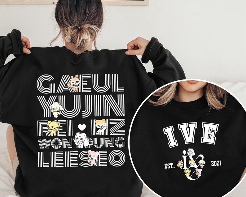 Ive Minive Sweatshirt Ive Kpop Merch