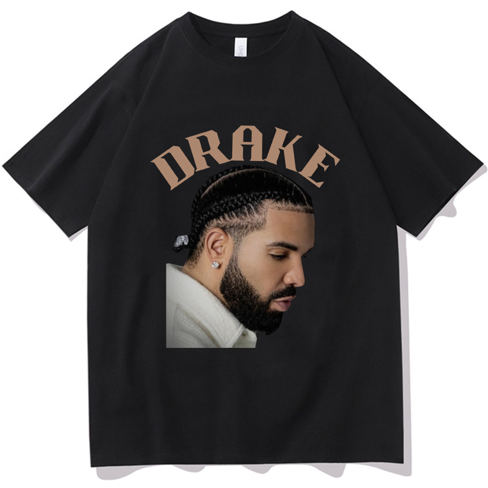 Iluzu Rapper Drake Graphic Shirt Men Women Punk Rock Shirtretro Tops Hipster