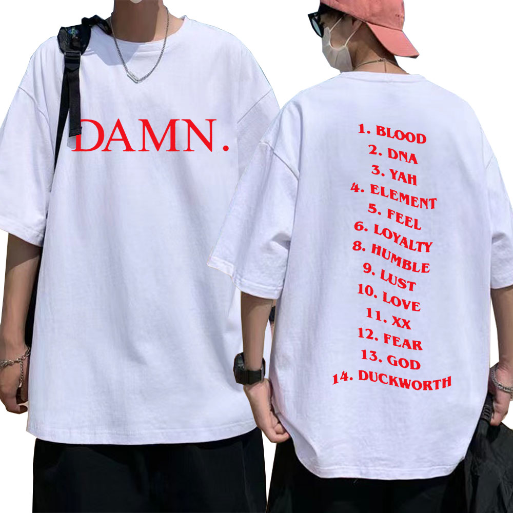 Isuijie Rapper Damn Kendrick Lamar Shirt Pglang Mr Morale The Big Steppers Album Print Shirt Men Womenshirt