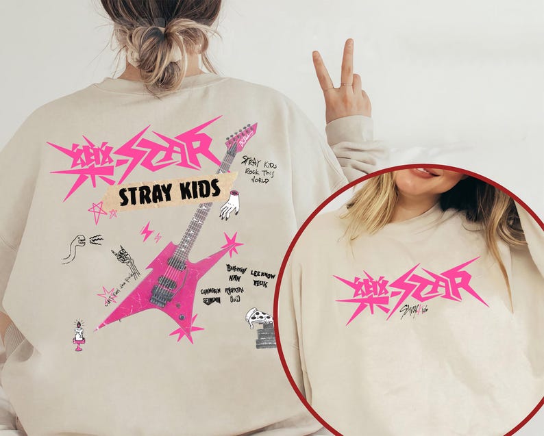 Stray Kids Album Shirt Stray Kids Members Group Sweatshirt