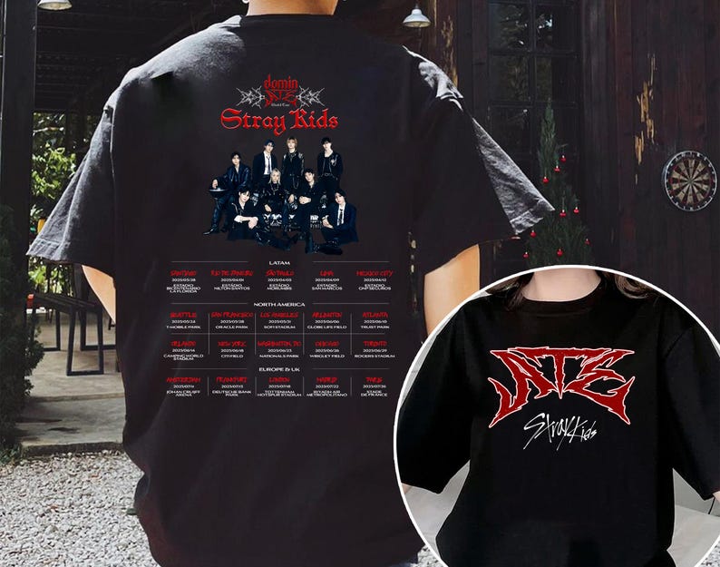 Stray Kids Dominate World Tour Sweatshirt Stray Kids Europe Shirt