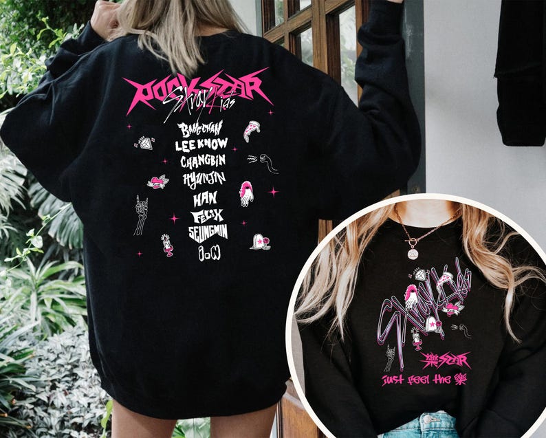 Stray Kids Album Tracklist Sweatshirt Stray Kids Kpop Shirt