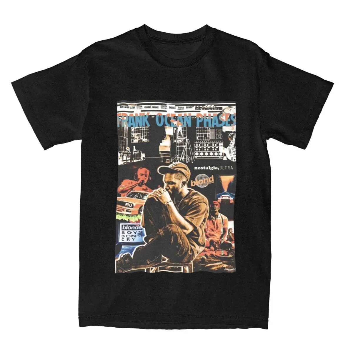 Sheruniverse Frank O-Ocean Rapper Shirt For Men Funny 100% Shirt Shirt O Neck Shirt Summer Clothing