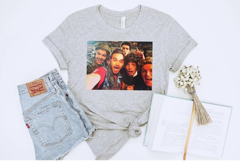 One Direction Selfie Shirt, 1D Shirt