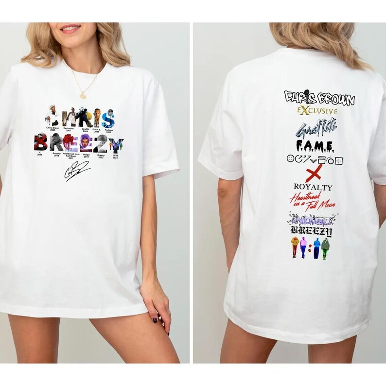 Chris Brown 11:11 Tour 2025 Shirt Chris Brown Shirt Chris Brown Breezy Shirt