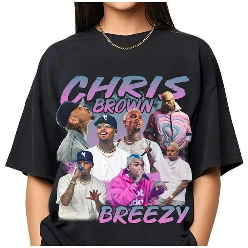 Chris Brown Bootleg Shirt Graphic Shirt Vintage Chris Brown Shirt