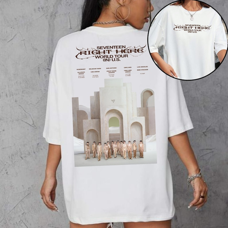 Sevenshirtn Right Here World Tour Shirt Sevenshirtn 17 Is Right Here Album Shirt