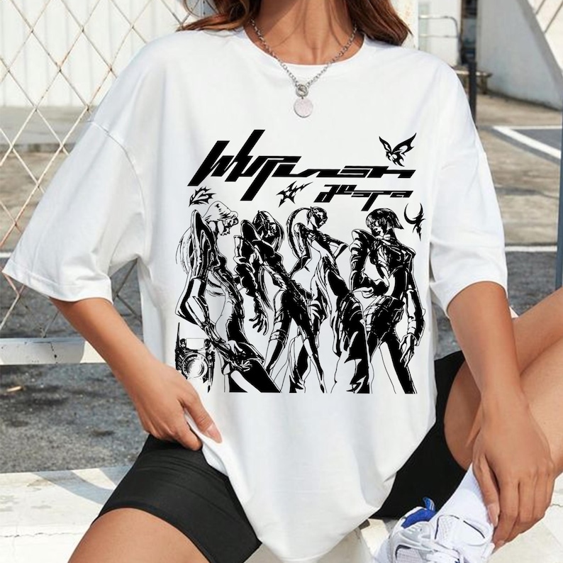 Aespa Whiplash Album Graphic Shirt Aespa Armageddon Album Shirt Aespa World Tour Shirt