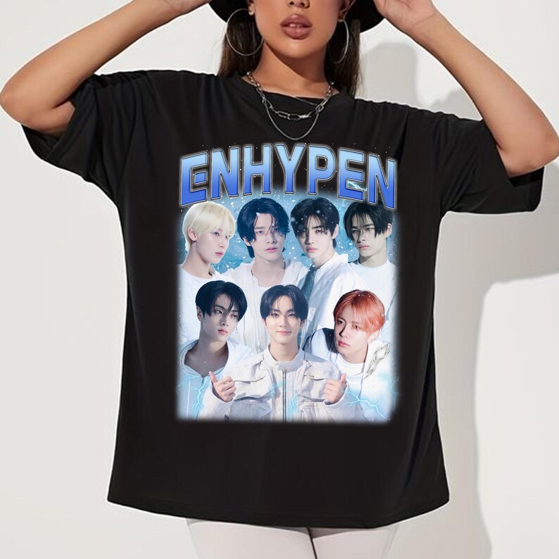 Vintage Enhypen Kpop Graphic Shirt Enhypen Romance: Untold Daydream Album Shirt