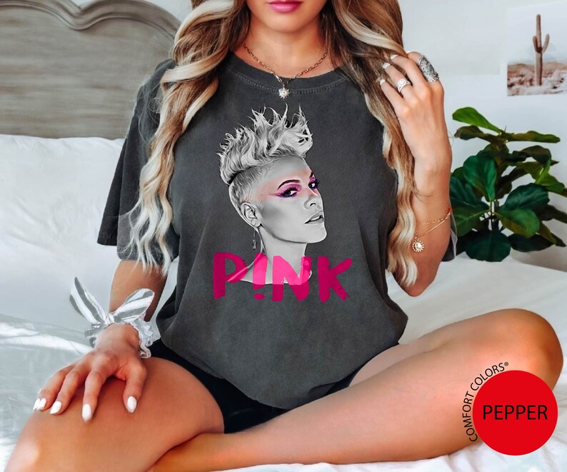 Pink Summer Carnival 2025 Trustfall Album Shirt
