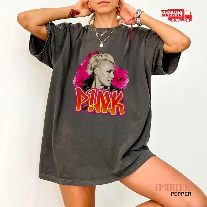 P!Nk Pink Singer Summer Carnival 2025 Tour Shirt Pink Fan Lovers Shirt
