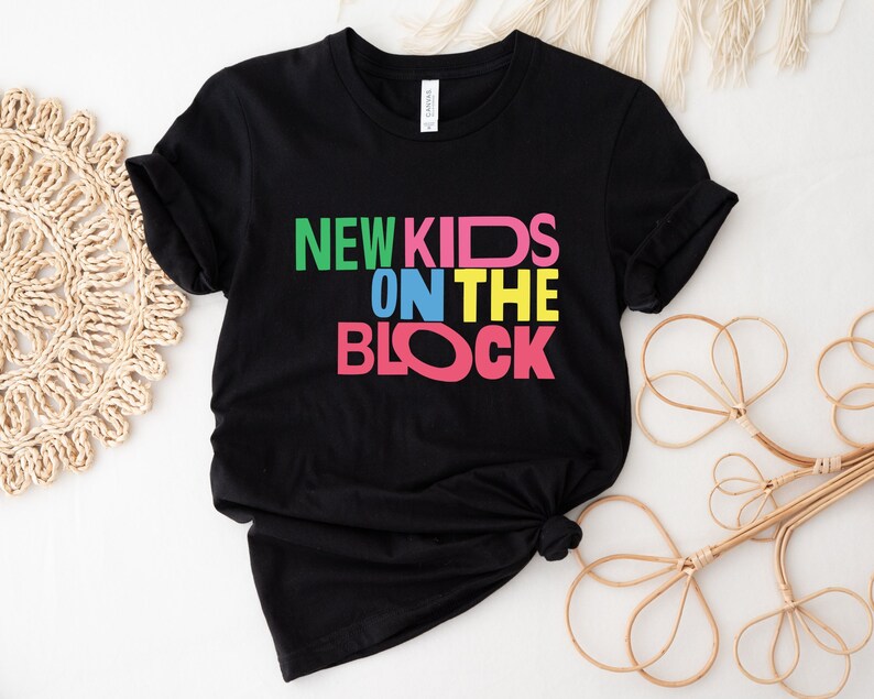 Nkotb Shirt, New Kids On The Block Shirt, Vintage Nkotb Group Shirt