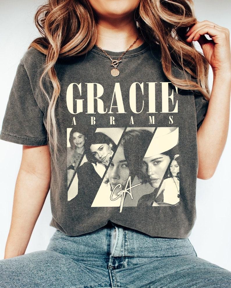 Gracie Abrams Vintage Shirt Gracie Abrams Shirt The Secret Of Us Tour 2025 Shirt