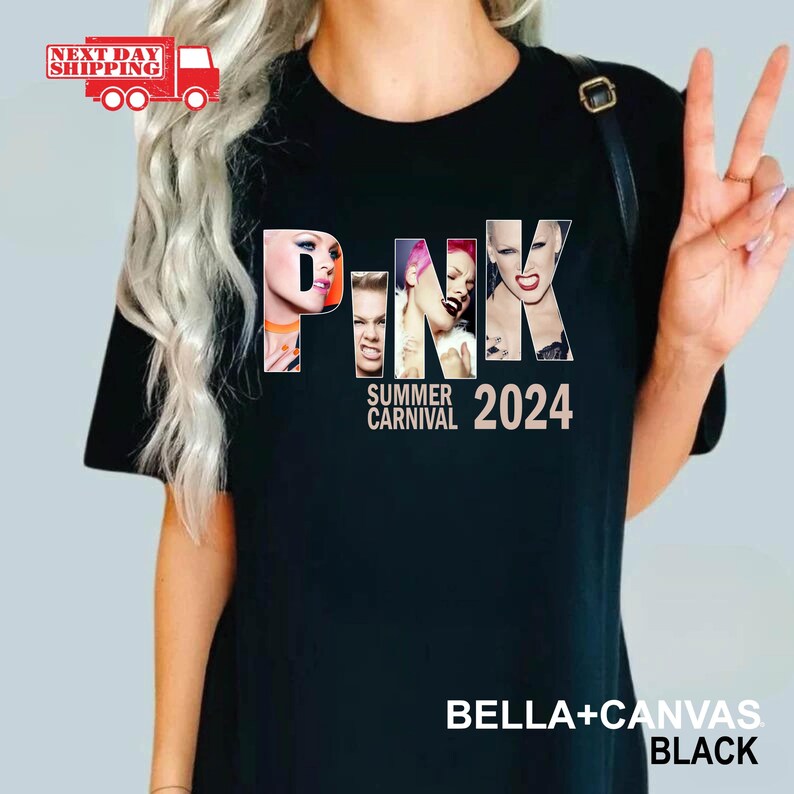 Pink Summer Carnival Shirt 2025 Trustfall Album Shirt