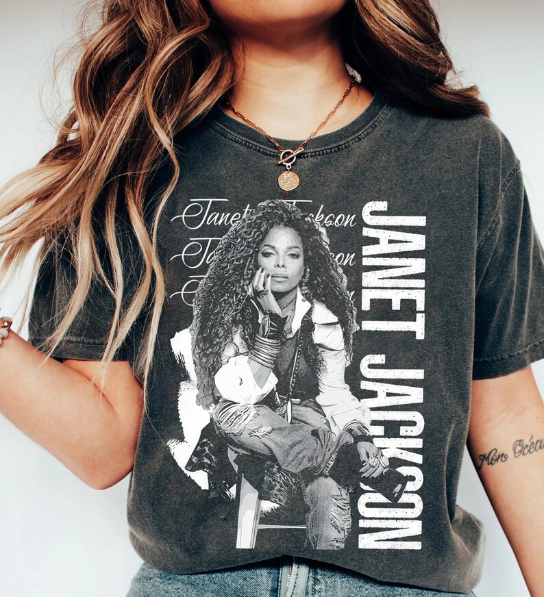 Vintage 90S Janet Jackson Shirt Janet Jackson Summer 2025 Tour Shirt