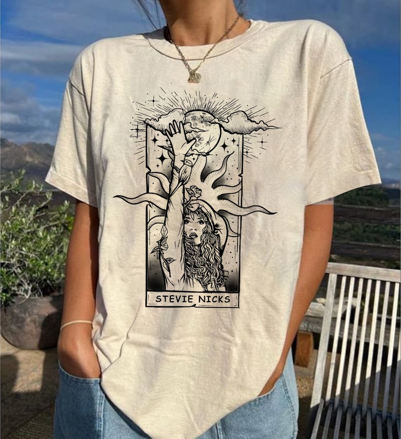 Retro Stevie Nicks Shirt Stevie Nicks Tour Live In Concert Shirt