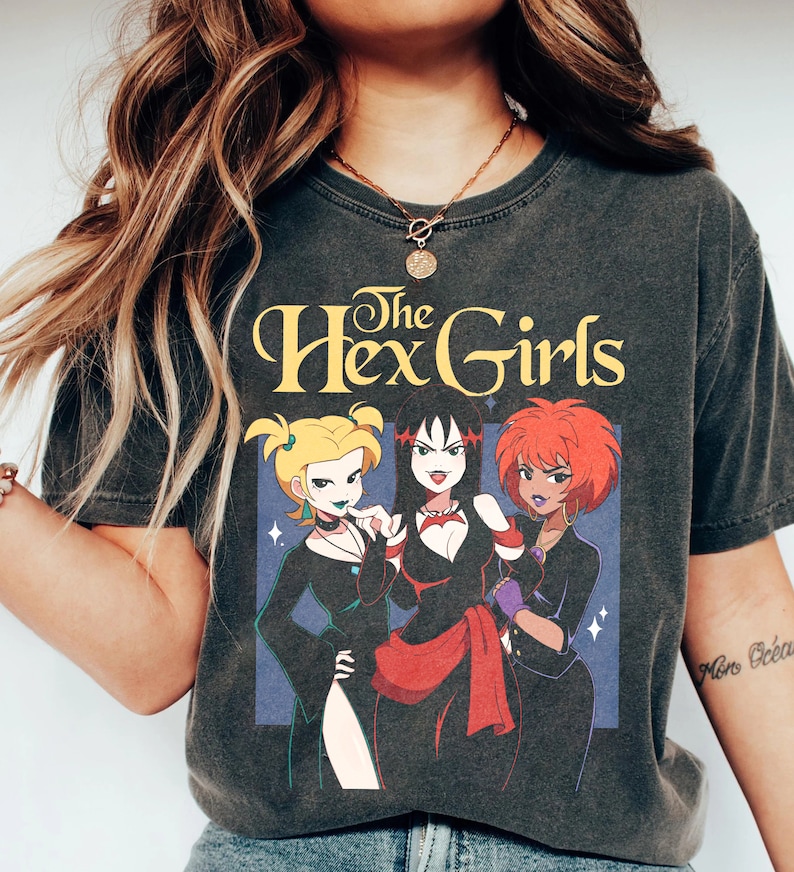 The Hex Girls Rock Band Music Music Concert Vintage Shirt The Hex Girls Shirt