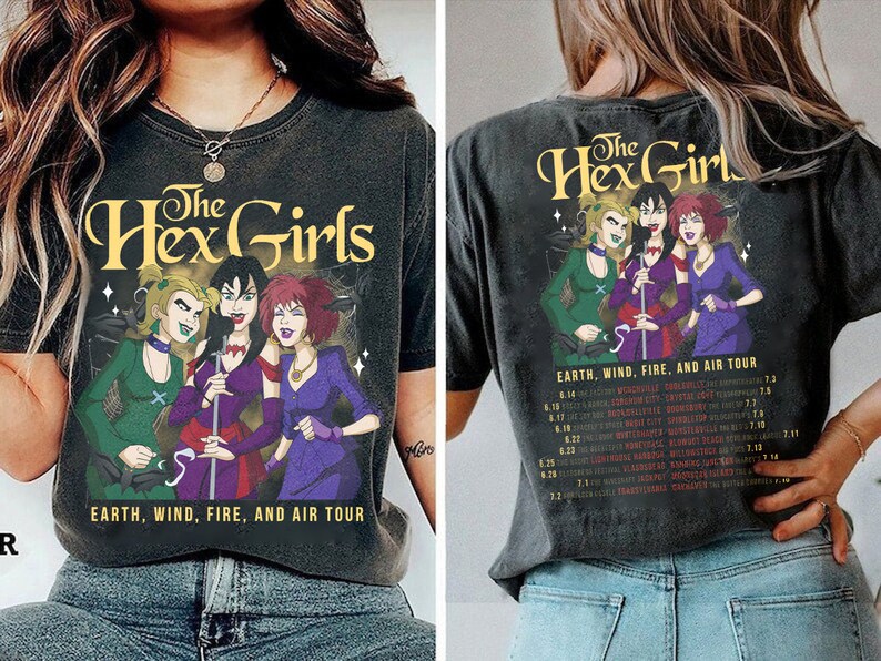 The Hex Girls Rock Band Music Shirt The Hex Girls Rock Band Music Shirt