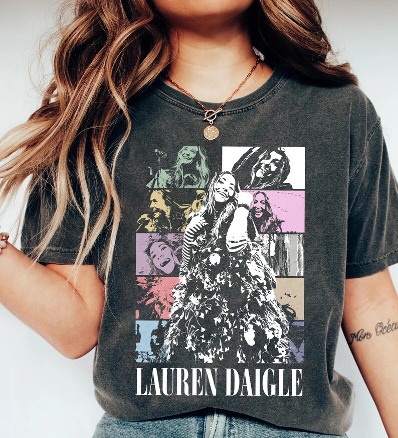 Lauren Daigle The Kaleidoscope Tour 2025 Shirt Retro Lauren Daigle Concershirt