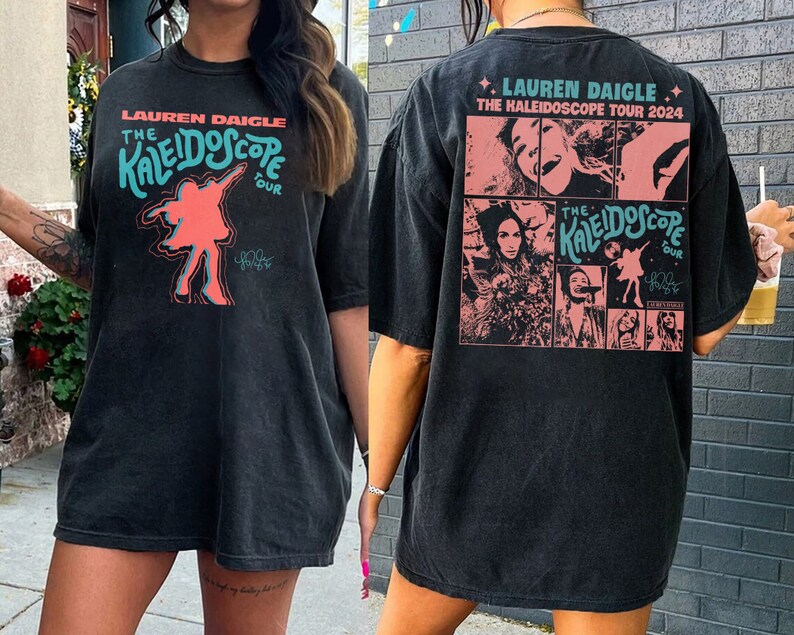 Lauren Daigle The Kaleidoscope Tour 2025 Shirt Lauren Daigle Concershirt