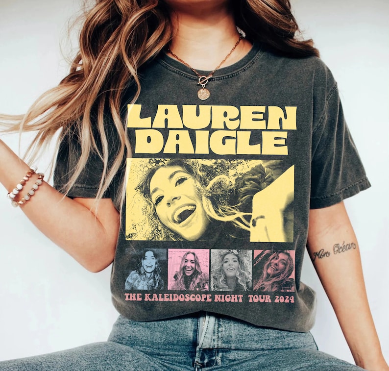 Lauren Daigle Concert 2025 The Kaleidoscope Tour 2025 Shirt Lauren Daigle Merch