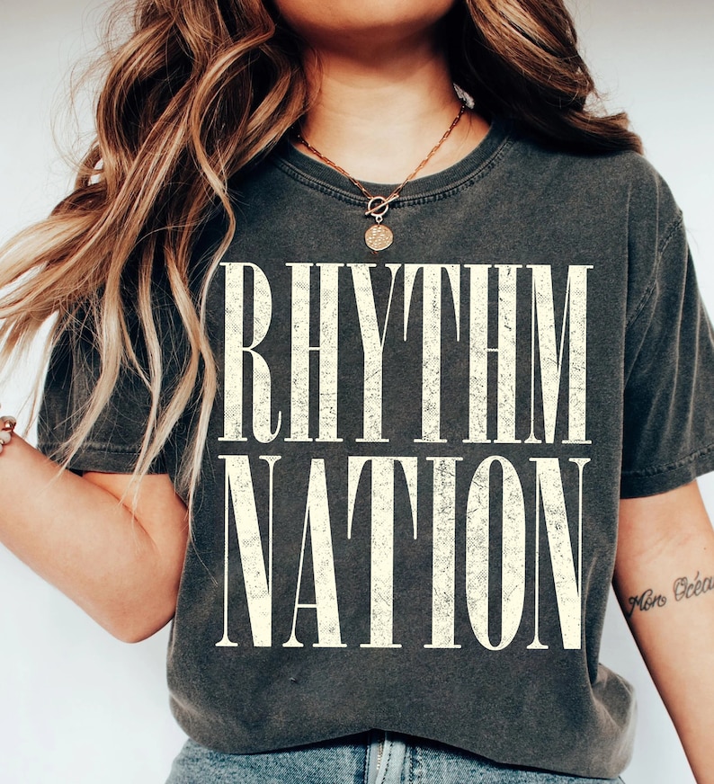 Janet Jackson 90S Vintage Shirt Janet Jackson Rhythm Nation Shirt