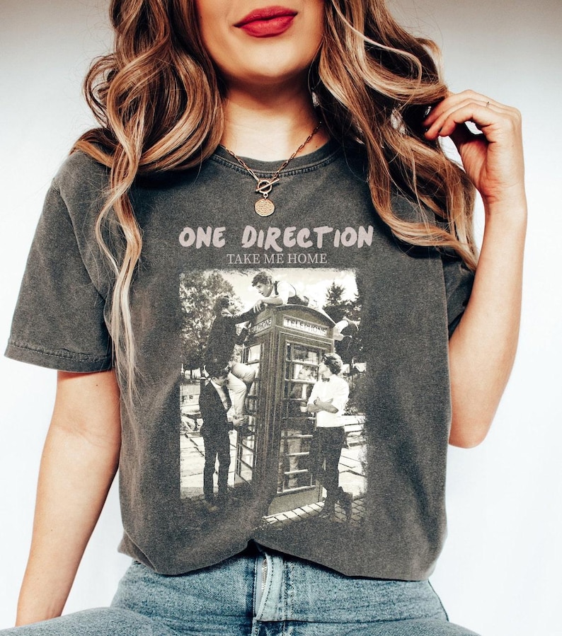 One Direction Band Shirt One Direction Tribute Shirt 1D Take Me Home Shirt