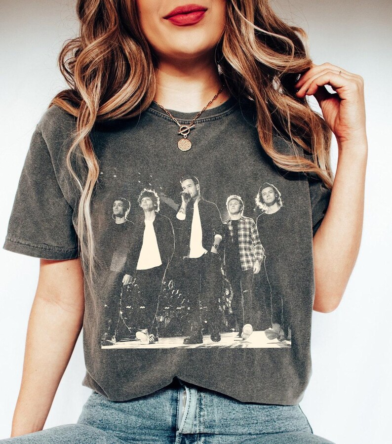 90S One Direction Vintage Shirt One Direction Metal Band Shirt