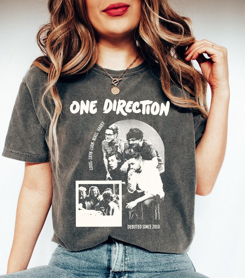 Retro One Direction Graphic Shirt One Direction Album Shirt