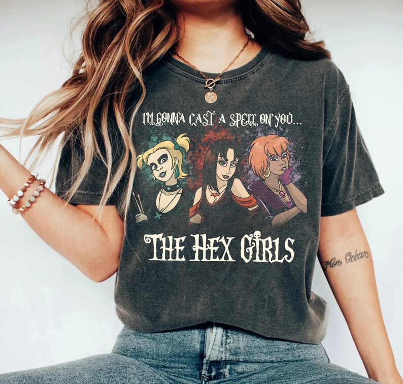 The Hex Girls Inspired Shirt Halloween Hex Girls Rock Band Shirt