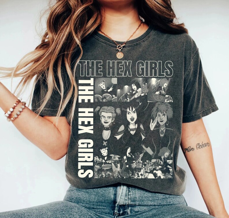 The Hex Girls Graphic Shirt The Hex Girls Rock Band Music Shirt