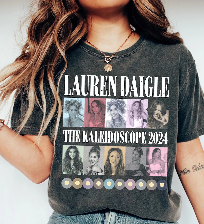 2025 Lauren Daigle The Kaleidoscope Tour 2025 Shirt Lauren Daigle Album Music Shirt