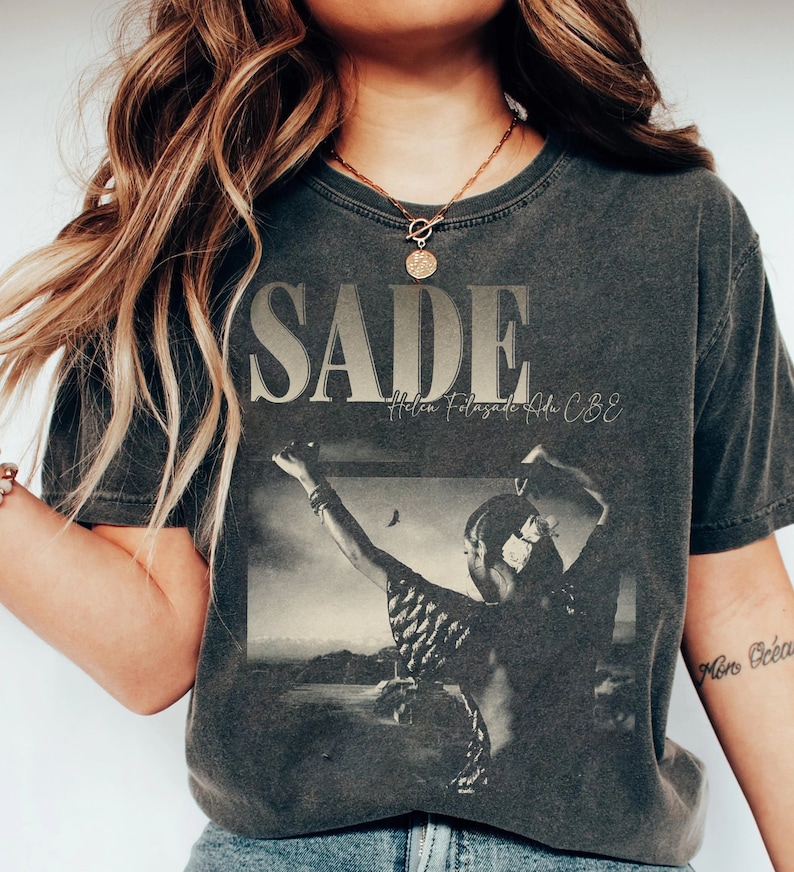 Sade Shirt, Sade Helen Folasade Adu, Gift For Fan, Shirt, Classic Style, Sade Adu Album
