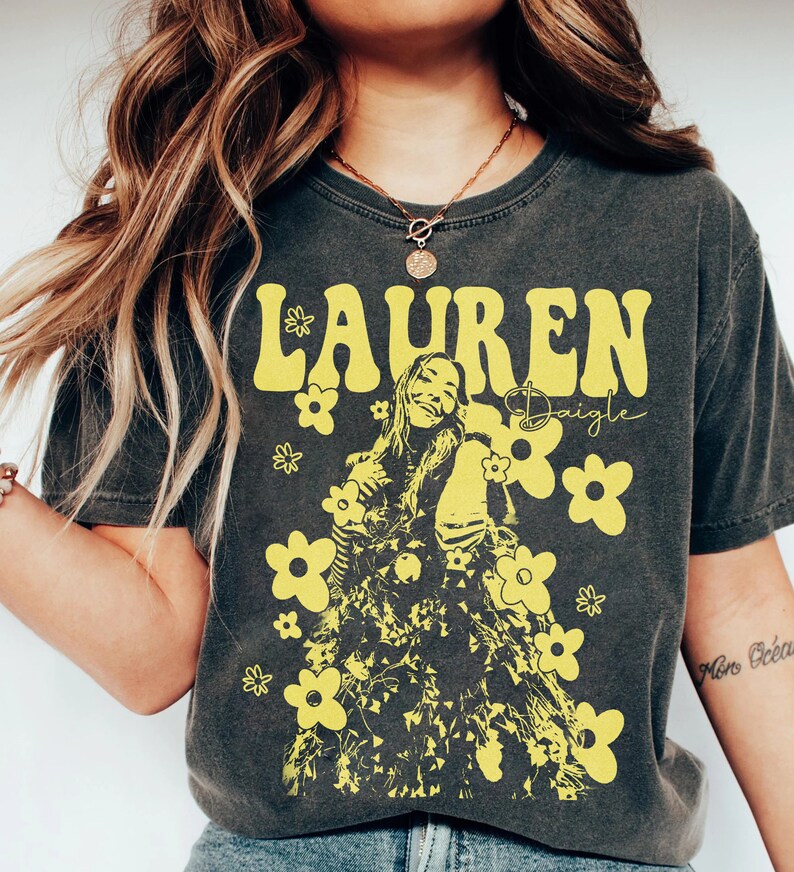 2025 Lauren Daigle The Kaleidoscope Tour Shirt Thank God I Do Retro Lauren Daigle Shirt