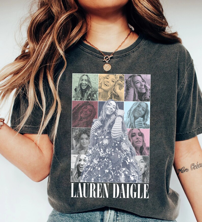 Vintage Lauren Daigle Graphic Shirt Lauren Daigle The Kaleidoscope Tour 2025 Shirt