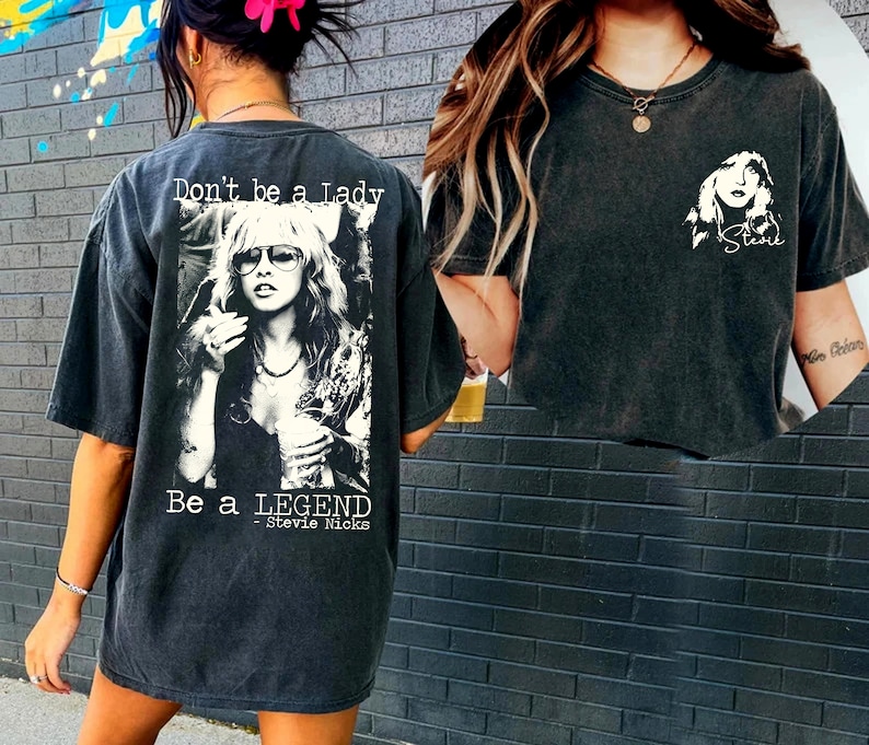 Vintage Stevie Nicks 2Side Shirtretro Stevie Nicks 2025 Tour Shirt Stevie Nicks Be A Legend Shirt