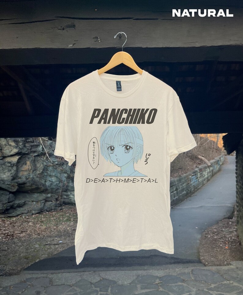 Panchiko D>E>A>T>H>M>E>T>A>L Album Shirt Panchiko Band Shirt