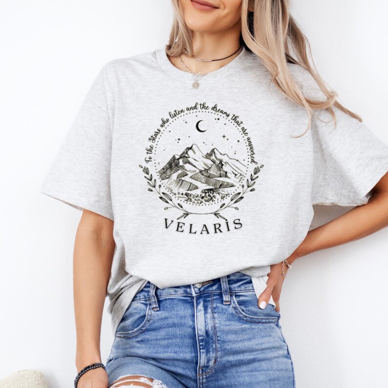 Velaris City Of Starlighshirt Velaris Sweashirt Acotar Crewneck